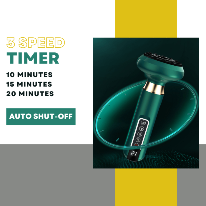 3 speed timer with auto shut off function