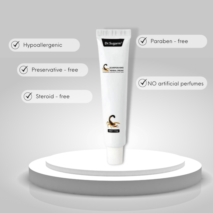 Skin Inflammation Relief Cream for Psoriasis, Eczema, and Dermatitis- features