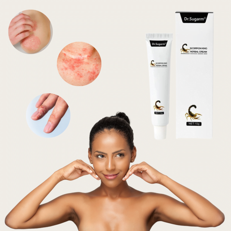 Skin Inflammation Relief Cream for Psoriasis, Eczema, and Dermatitis for smooth clean skin