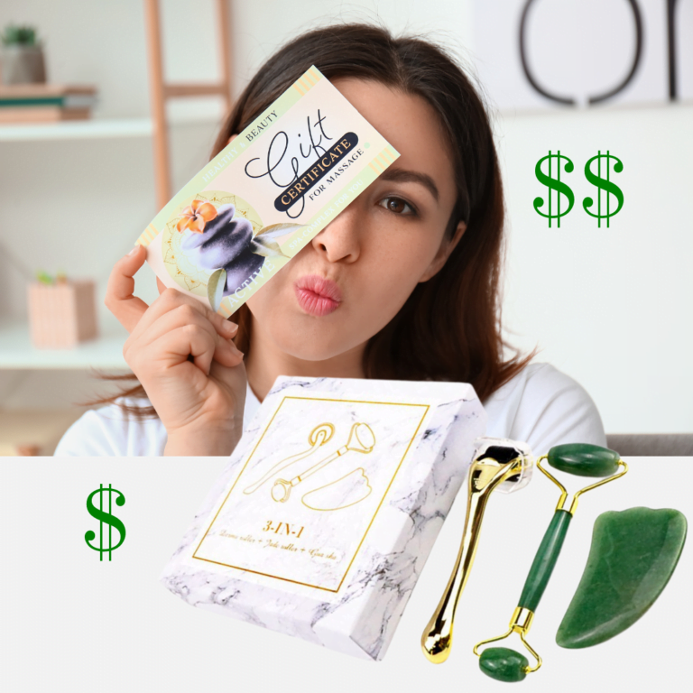3 in 1 micro-needle jade roller set- cheaper than going to a spa