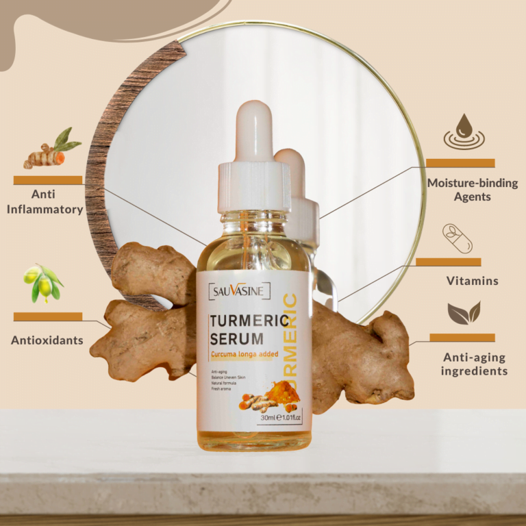 Turmeric dark spot corrector serum ingredients benefits