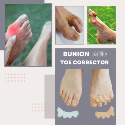 Bunion and Toe Corrector for bunions, hammer toe, overlapping toes