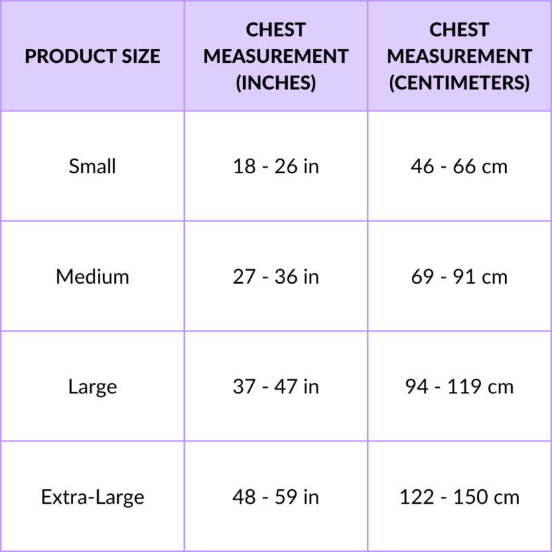 Pure Gemme Back Posture Corrector- how to measure for the correct size