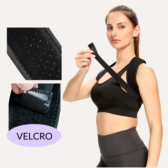 Pure Gemme Back Posture Corrector- velcro straps