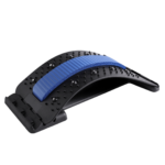 Back stretcher and massager-blue color