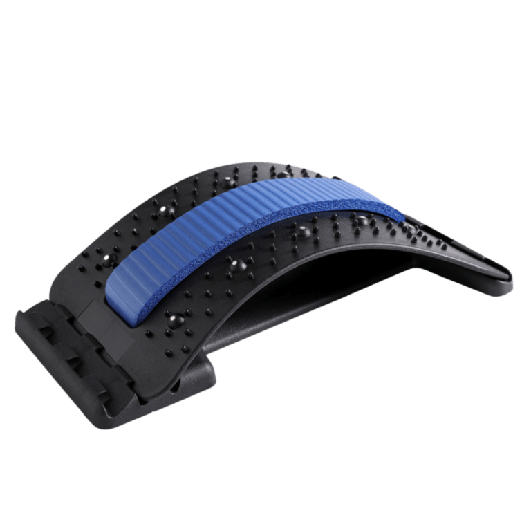 2 in 1 Back Stretcher and Massager 16 Back stretcher and massager-blue color