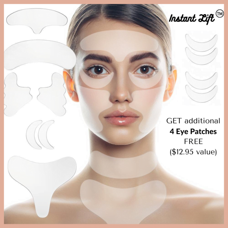 Instant Lift Anti-wrinkle Patches- for the entire face and body plus free eye patches