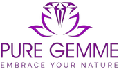 Pure Gemme Site Logo-mobile view