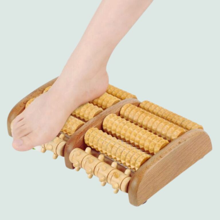 FasciaFix Wooden Foot Roller-reflexology